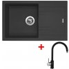 Akční set Sinks dřez LINEA 780 N + baterie VITALIA Granblack + Sinks čistící pasta