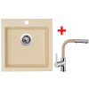 Akční set Sinks dřez VIVA 455 + baterie ENIGMA S Sahara + Vůně do bytu Areon 85ml