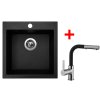 Akční set Sinks dřez VIVA 455 + baterie ENIGMA S Granblack + Sinks čistící pasta