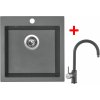 Akční set Sinks dřez VIVA 455 + baterie VITALIA Titanium + Sinks čistící pasta