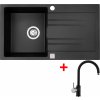 Akční set Sinks dřez RAPID 780 + baterie VITALIA Granblack + Sinks čistící pasta