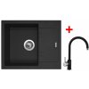 Akční set Sinks dřez LINEA 600 N + baterie VITALIA Granblack + Vůně do bytu Areon 85ml