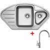 Akční set Sinks LOTUS 945.1 V leštěný + baterie VITALIA + Sinks čistící pasta
