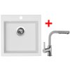 Akční set Sinks dřez VIVA 455 + baterie ENIGMA S Milk + Sinks čistící pasta