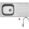 Akční set Sinks CLASSIC 860 5V matný + baterie VITALIA  + Sinks čistící pasta