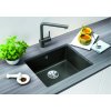 Keramický dřez Blanco SUBLINE 500 U IF basalt