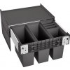 Odpadkový koš Blanco SELECT II 60/4 2x15 L 2x6 L