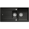Granitový dřez Blanco ZIA 6 S černá excentr