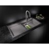 Granitový dřez Blanco ZENAR XL 6 S-F DFG aluminium
