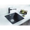 Granitový dřez Blanco SUBLINE 400 F aluminium bez táhla