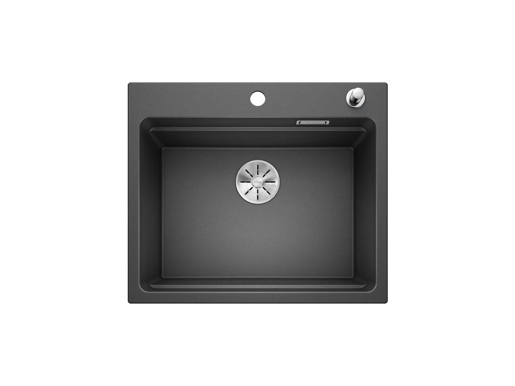 Granitový drez Blanco ETAGON 6 antracit s excentrom a pojezdy  + Sinks čistiaca pasta
