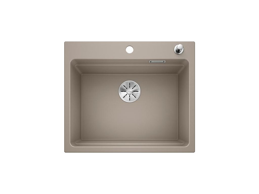 Granitový drez Blanco ETAGON 6 tartufo s excentrom a pojezdy  + Sinks čistiaca pasta