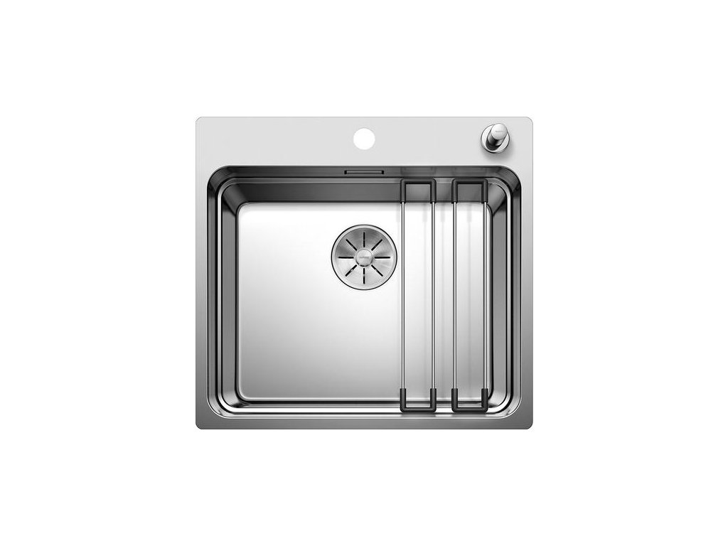 Nerezový drez Blanco ETAGON 500-IF/A nerez hodvábny lesk  + Sinks čistiaca pasta
