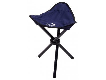 Židle kempingová skládací OSLO modrá 13440