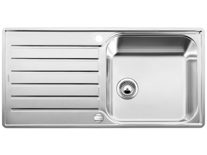 Nerezový drez Blanco LANTOS XL 6 S-IF nerez kartáčovaný s excentrem  + Sinks čistiaca pasta
