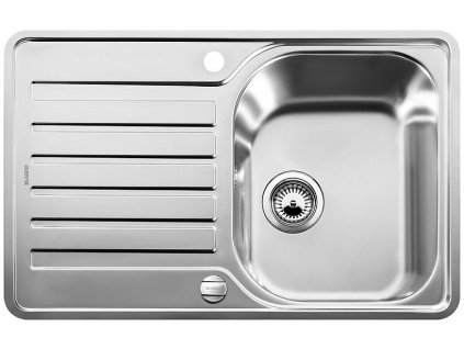 Nerezový drez Blanco LANTOS 45 S IF Compact nerez kartáčovaný  + Sinks čistiaca pasta