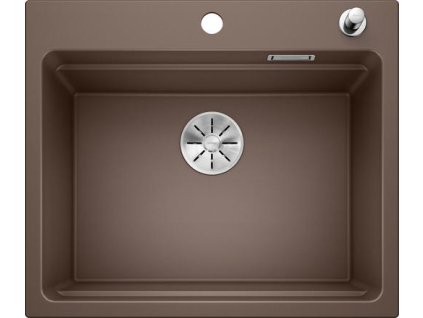 Granitový drez Blanco ETAGON 6 kávová s excentrom a pojezdy  + Sinks čistiaca pasta