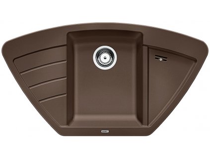 Granitový drez Blanco ZIA 9 E kávová  + Sinks čistiaca pasta