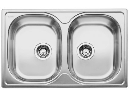 Nerezový drez Blanco TIPO 8 Compact nerez prírodný lesk  + Sinks čistiaca pasta
