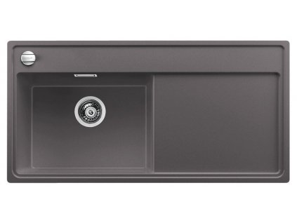 Granitový drez Blanco ZENAR XL 6 S sivá skala drez vľavo s excentrom  + Sinks čistiaca pasta