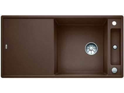 Granitový drez Blanco AXIA III XL 6 S InFino káva drevená doska  + Sinks čistiaca pasta