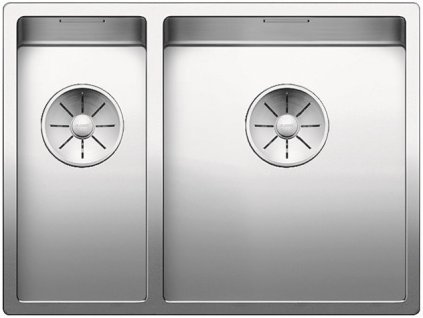 Nerezový drez Blanco CLARON 340/180 U IF nerez hodvábny lesk drez vpravo  + Sinks čistiaca pasta