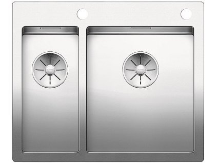 Nerezový drez Blanco CLARON 340/180-IF/A InFino nerez hodvábny lesk  + Sinks čistiaca pasta