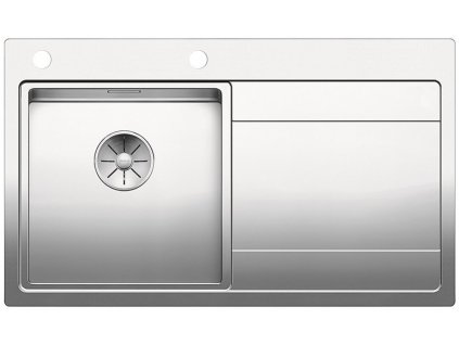 Nerezový drez Blanco DIVON II 45 S-IF nerez hodvábny lesk drez vľavo  + Sinks čistiaca pasta