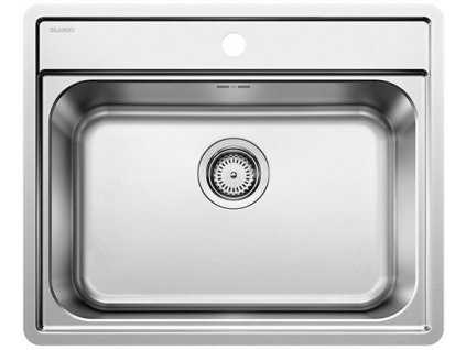 Nerezový drez Blanco LEMIS 6-IF nerez kartáčovaný  + Sinks čistiaca pasta