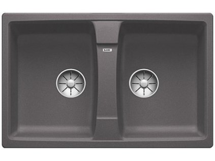 Granitový drez Blanco LEXA 8 InFino sivá skala  + Sinks čistiaca pasta