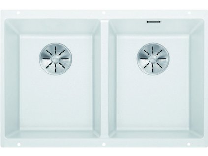 Granitový drez Blanco SUBLINE 350/350 U InFino biela  + Sinks čistiaca pasta