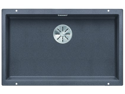 Granitový drez Blanco SUBLINE 700 U InFino sivá skala  + Sinks čistiaca pasta