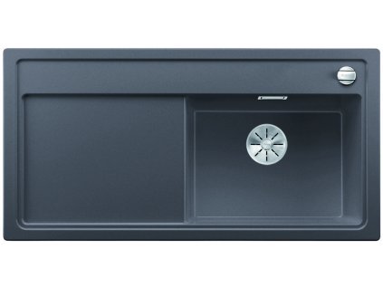 Granitový drez Blanco ZENAR XL 6 S-F InFino sivá skala drez vpravo s excentrom  + Sinks čistiaca pasta