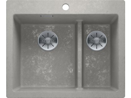 Granitový drez Blanco PLEON 6 Split Beton-Style  + Sinks čistiaca pasta