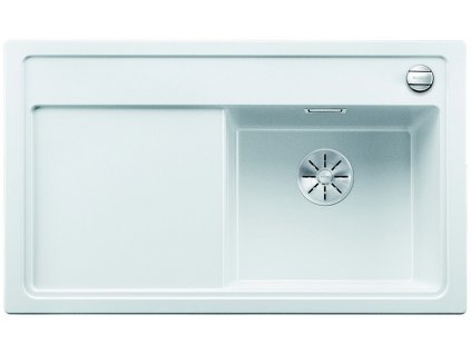 Granitový drez Blanco ZENAR 45 S F biela s excentrom drez vpravo  + Sinks čistiaca pasta