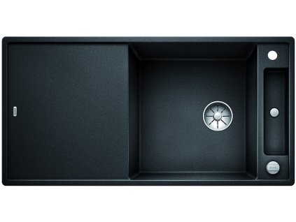 Granitový drez Blanco AXIA III XL 6 S InFino čierna sklenená doska  + Sinks čistiaca pasta