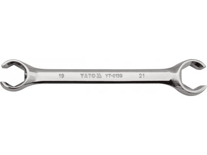 Klíč prstencový polootevřený 11x12 mm YT-0136