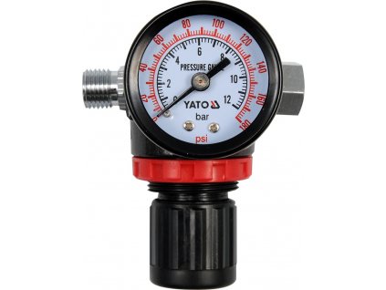 Regulátor tlaku vzduchu 1/4", max. 1,2MPa YT-2381