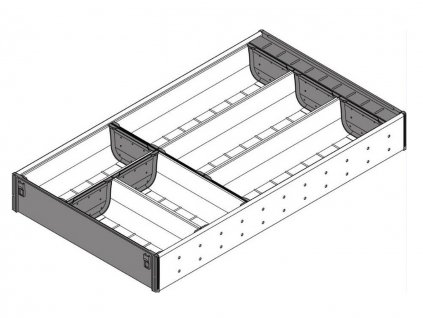 pribornik blum orga line pre space corner 650mm 1