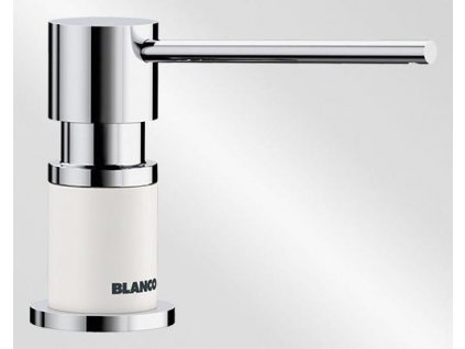 Dávkovač mydla LATO Silgranit/chróm bílá