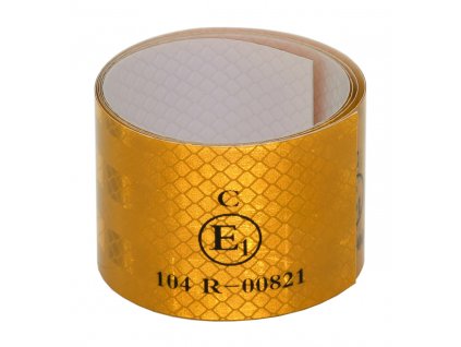 Samolepící páska reflexní 1m x 5cm žlutá 01538