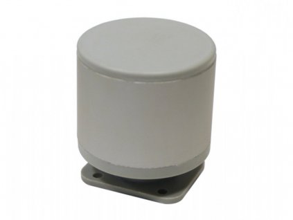 Nábytková nôžka okrúhla LUGI s rektifikáciou 60 x 100 / eloxovaný hliník