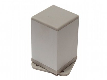 Nábytková nôžka LUGI s rektifikáciou 38x38 60 mm eloxovaný hliník