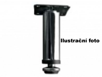 Nábytková nôžka NORA s rektifikáciou 30 x 100 / nikel brúsený