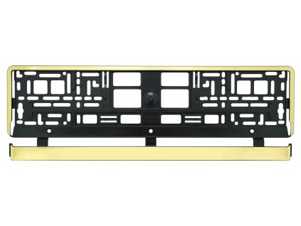 Podložka pod SPZ GOLD STRIP 91572