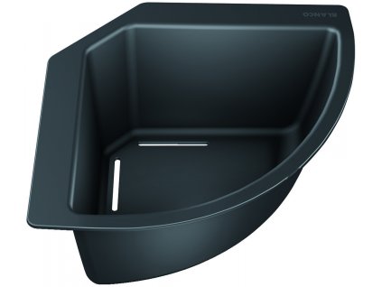 Miska do rohu dřezu - černá