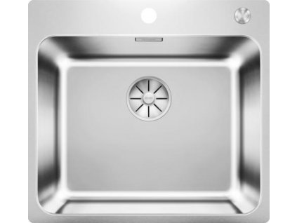 Nerezový drez Blanco Solis 500 IF/A nerez kartáčovaný s excentrom  + Sinks čistiaca pasta