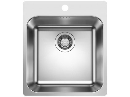 Nerezový drez Blanco SUPRA 400 IF/A nerez kartáčovaný  + Sinks čistiaca pasta