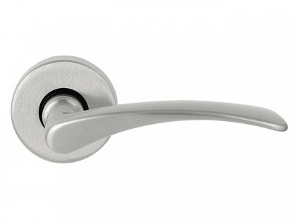 Dverná kľučka LEKO MORON BA 1182 - WC - nikel matný