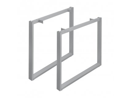 Stolová podnož EC5208-Z 50x25/800 strieborná RAL9006